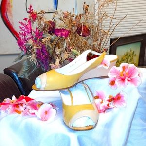 Bruno Magli slip on patent leather